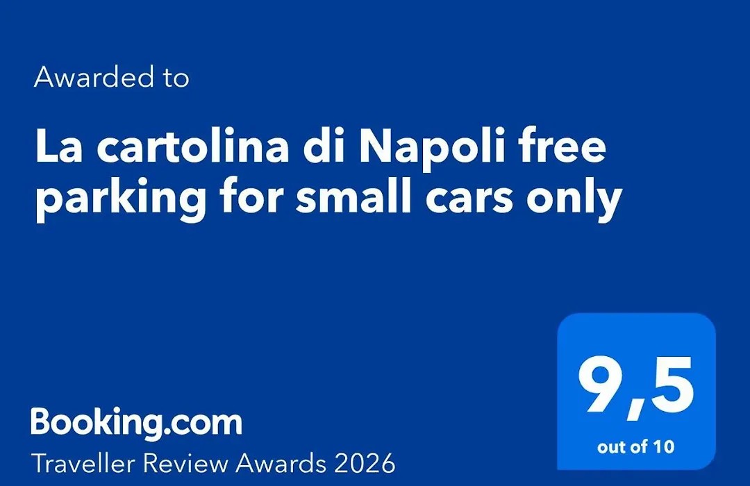 La Cartolina Di Napoli Free Parking For Small Cars Only-1